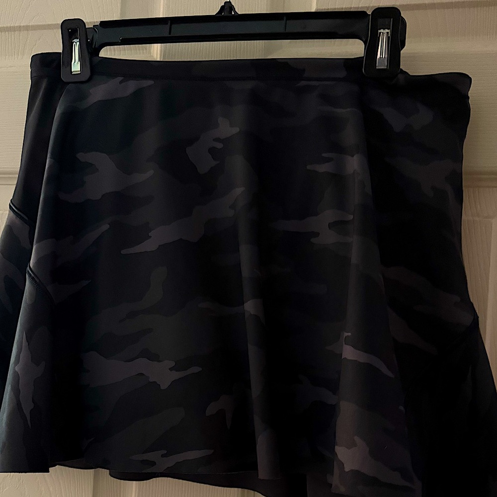 Athleta Black Skater Mini Skirt Casual
